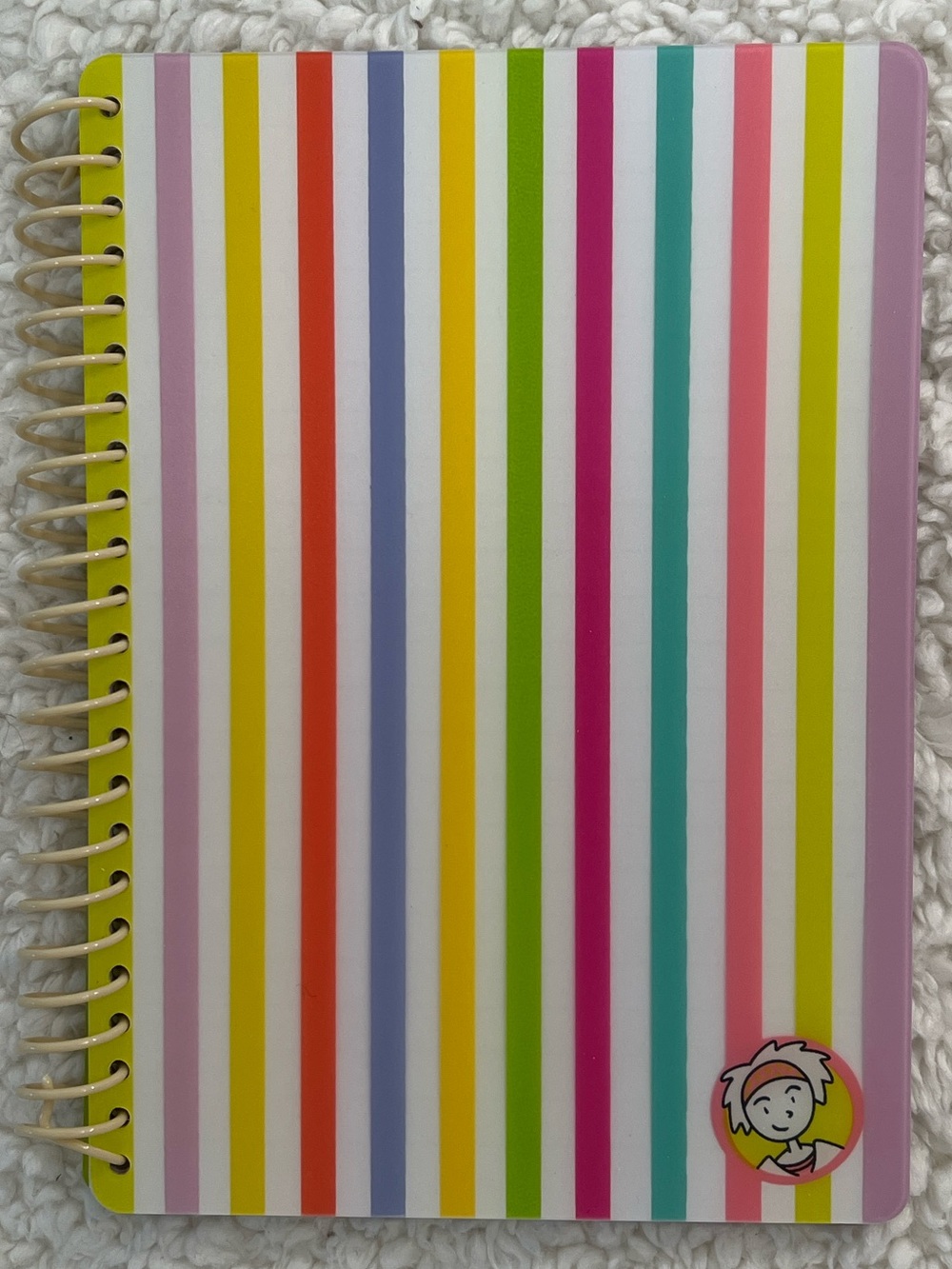 Little Miss Matched Spiral Bound Lined, 100 Single/50 Dbl Page Notebook Journal
